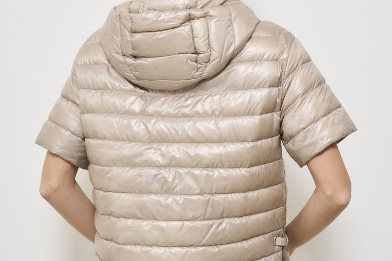 Cappa donna beige con cappuccio PI001993D 1985 HERNO 