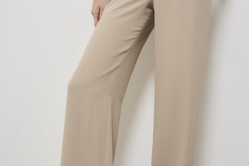 Pantalone donna sabbia wide-leg D231087 PANTY25003 P.a.r.o.s.h. 