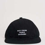 Cappellino uomo nero con ricamo CP194 CO138BL DROLE DE MONSIEUR 