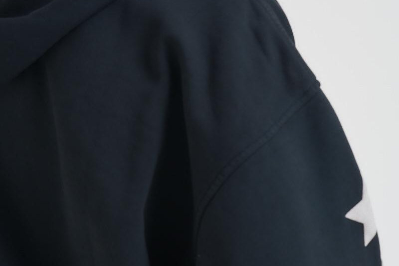 Felpa uomo con cappuccio grigia HO10012 VINTAGEBLACK0027 RHUDE 