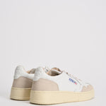 Sneakers donna medalist low in suede e bianca AULW LS33 AUTRY 