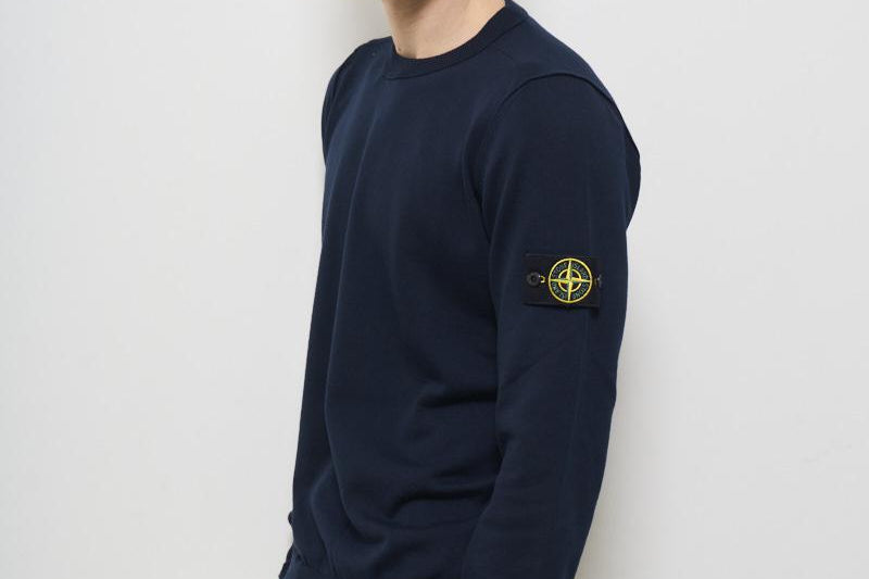 Maglia uomo girocollo blu 5100053 S00B2V0020 STONE ISLAND 