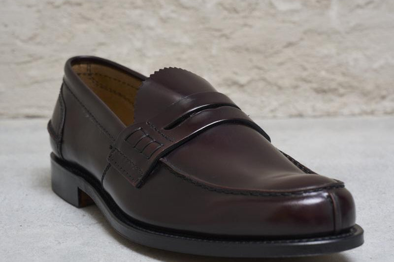 Mocassino uomo college Pembrey marrone PEMBREY BURGUNDY CHURCH'S 