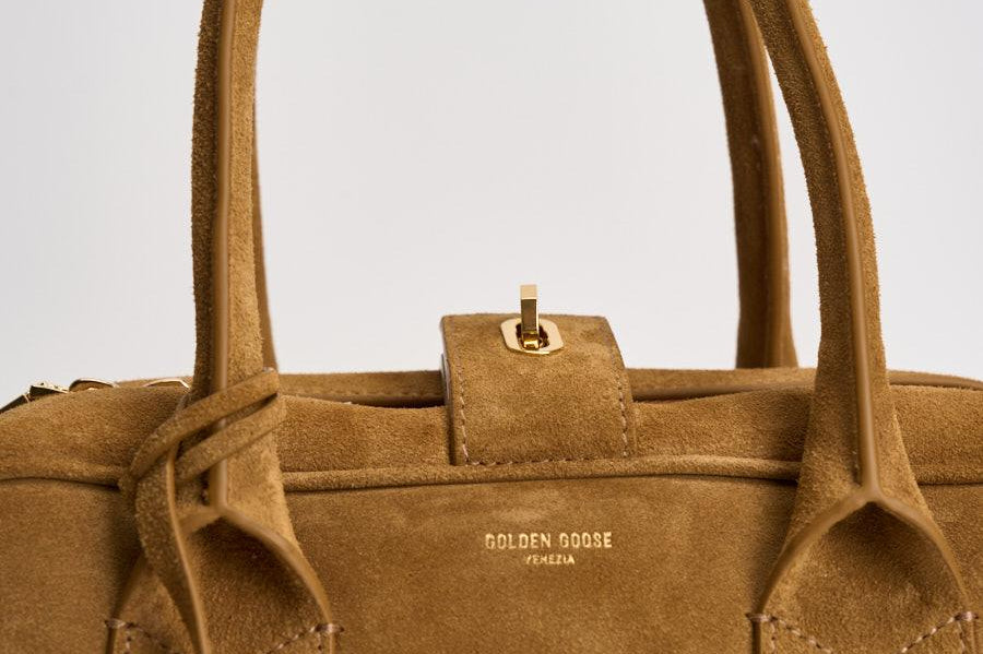 Borsa donna Vita in suede cammello GWA00470 A00079855303 GOLDEN GOOSE 