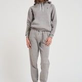 Felpa donna con cappuccio grigia 211943007 004 RALPH LAUREN 