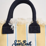 Borsa donna colette a righe gialla e bianca COLETTE 02600L MC2 SAINT BARTH 