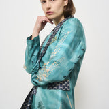 Cappotto donna Aloe in seta 12107 515545 PIERRE-LOUIS MASCIA 