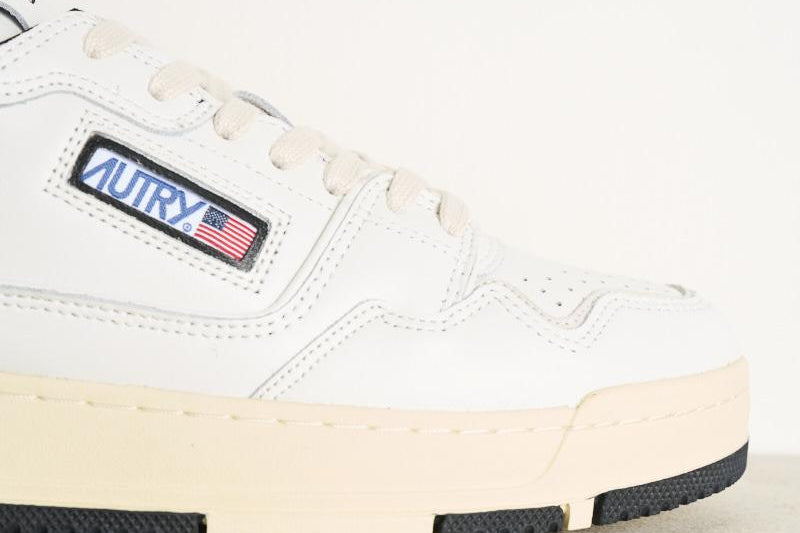 Sneakers uomo bianca con inserti neri ROLM MM04 AUTRY 