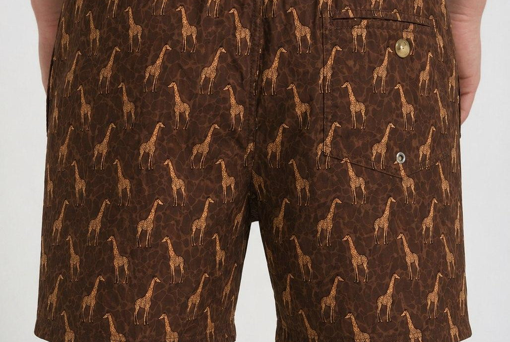 Costume uomo Giraffe marrone GIRAFFEMANIA 18 MC2 SAINT BARTH 