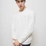 Maglia uomo girocollo bianca 710890558 506 RALPH LAUREN 