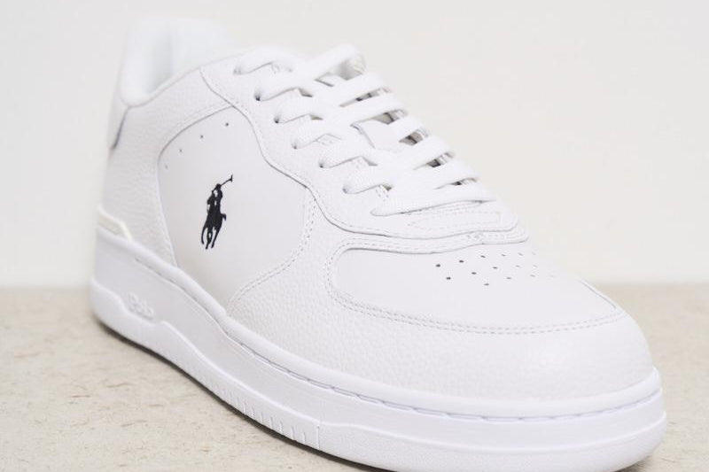 Sneakers donna Masters Court bianche 809891791 009 RALPH LAUREN 