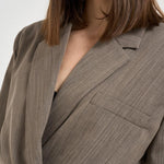 Blazer donna doppiopetto Sunrise tortora SUNRISE BROWNTERRA IRO 