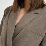 Blazer donna doppiopetto Sunrise tortora SUNRISE BROWNTERRA IRO 