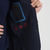 Giacca uomo monopetto blu scuro 2844 557171 L.B.M. 