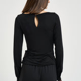 Maglia donna Heliante nero HELIANTE BLA0126S IRO 