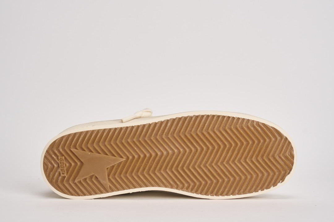 Sneakers donna Stardan bianca e strass GWF00128 F00793910318 GOLDEN GOOSE 