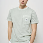 T-shirt uomo girocollo verde acqua 2100219 S0057V0166 STONE ISLAND 