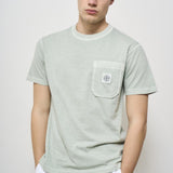 T-shirt uomo girocollo verde acqua 2100219 S0057V0166 STONE ISLAND 