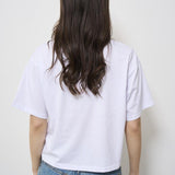 T-shirt donna bianca A15096 0NIAX100 DIESEL 