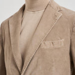 Giacca uomo in velluto fango GL797MF 340612P SANTANIELLO 