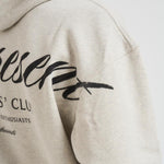 Felpa uomo con cappuccio grigio chiaro OCM41200 CREAMMARL REPRESENT 
