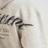 Felpa uomo con cappuccio grigio chiaro OCM41200 CREAMMARL REPRESENT 