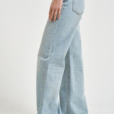 Jeans donna Korea in denim chiaro KOREA CELESTIAL HAIKURE 