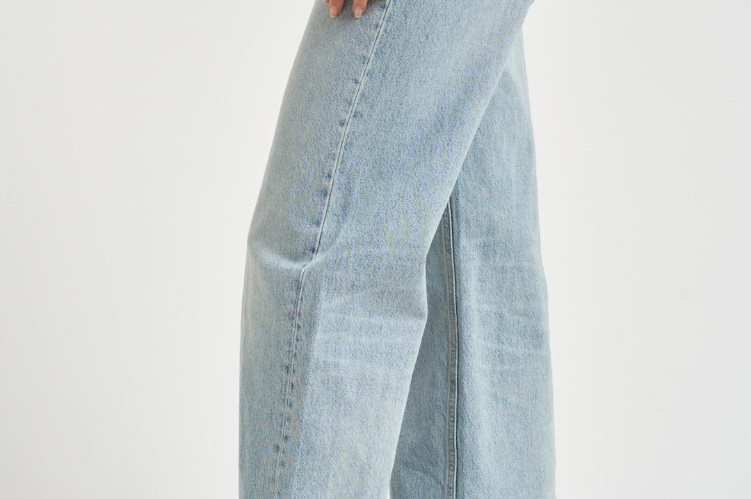 Jeans donna Korea in denim chiaro KOREA CELESTIAL HAIKURE 