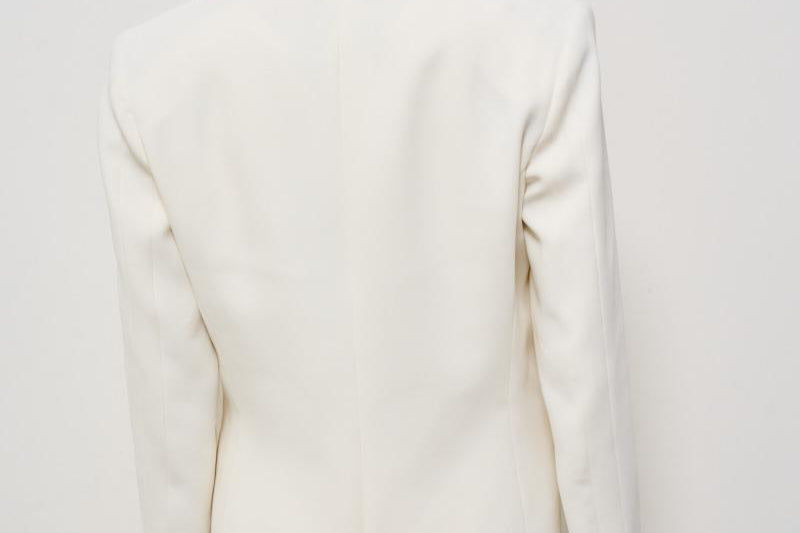 Giacca donna monopetto panna 104930 A213Z07 PINKO 