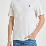 T-shirt uomo girocollo bianca 710740727 002 RALPH LAUREN 