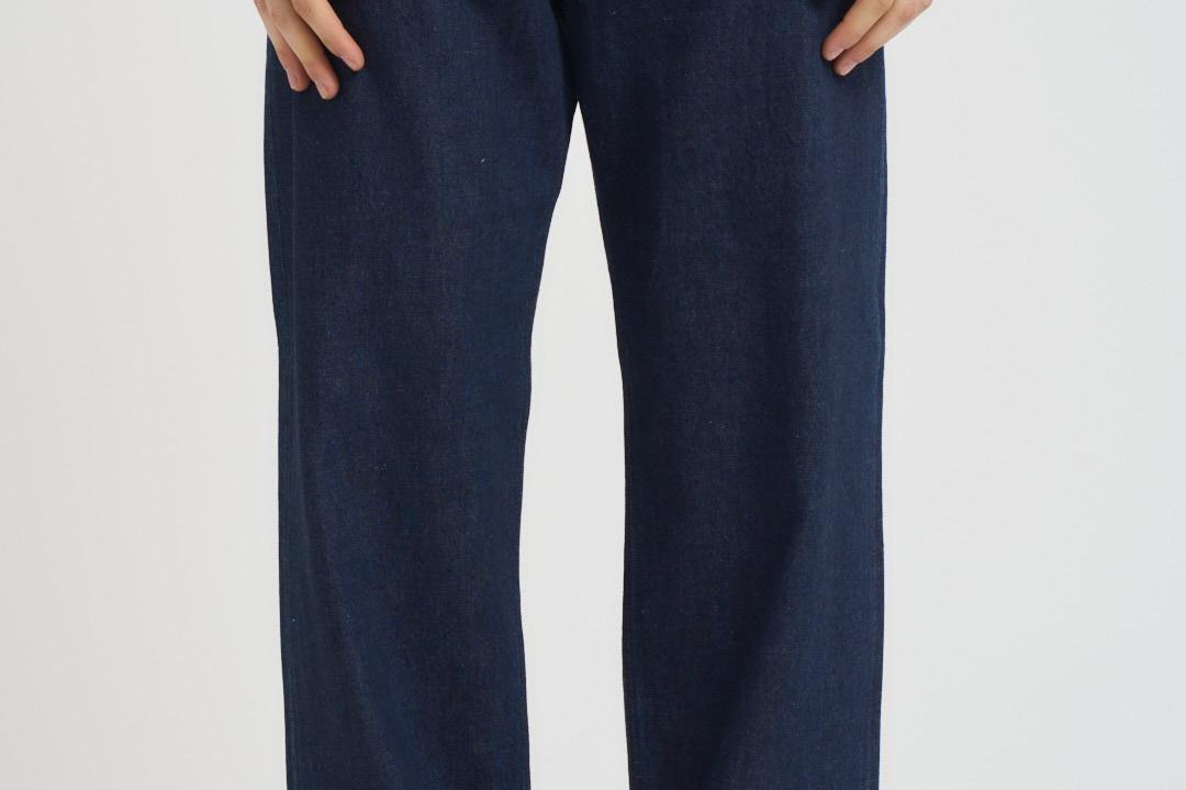 Jeans uomo wide leg in denim scuro J100006S00J7 VJ201 STONE ISLAND 