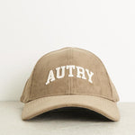 Cappello uomo baseball beige in velluto ACPU 55BC AUTRY 