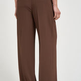 Pantalone donna palazzo marrone 173899 D8029641 INCOTEX 