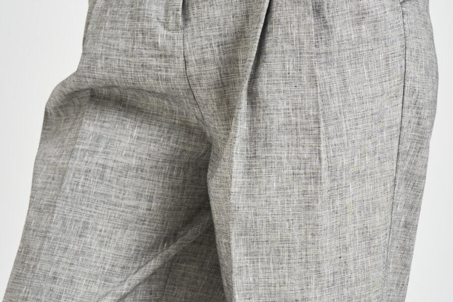 Pantalone donna palazzo grigio mélange 106918 A3ASZZ2 PINKO 