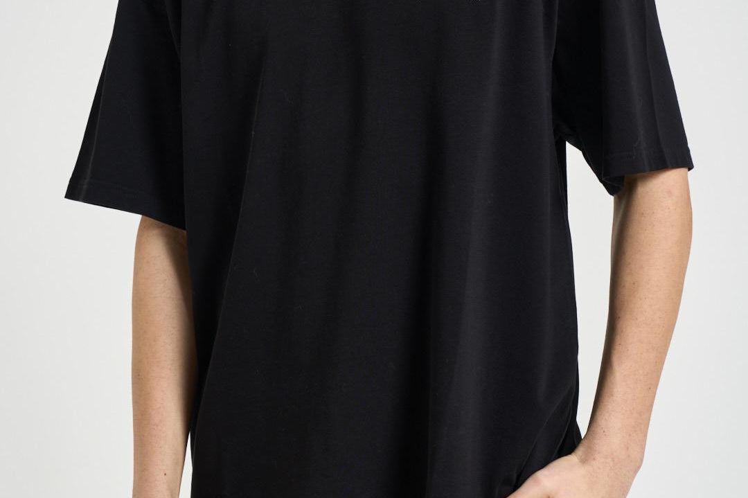 T-shirt uomo girocollo nera 41201 001BLACK REPRESENT 