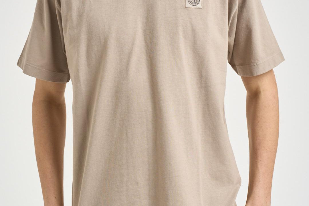 T-shirt uomo girocollo beige 2100030 S0115V009A STONE ISLAND 