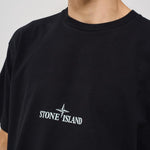 T-shirt uomo girocollo nera 21002RC S0137V0029 STONE ISLAND 