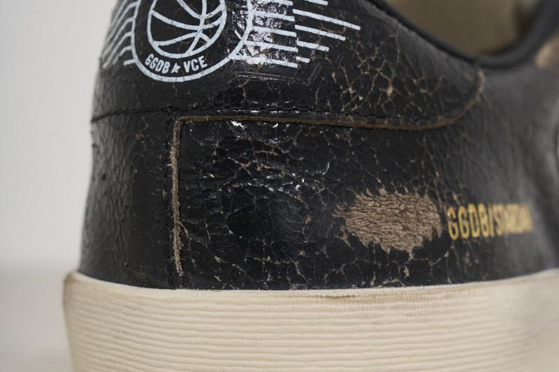 Sneakers uomo Stardan nere GMF00128 F00691690194 GOLDEN GOOSE 