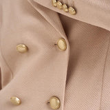 Giacca donna doppiopetto rosa cipria FD3961 9151 CIRCOLO 1901 