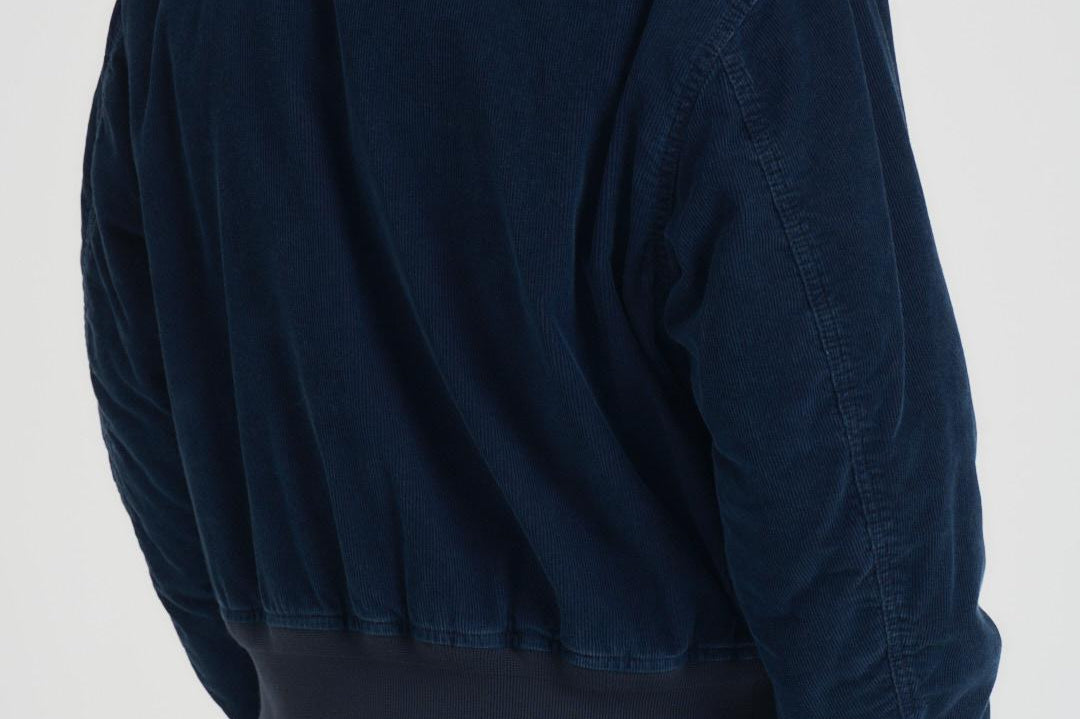 Giacca uomo a costine blu scuro 4100123S0J10 V0021 STONE ISLAND 