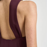 Top donna con gioiello bordeaux 14885 2543 FORTE FORTE 