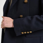 Blazer donna doppiopetto blu notte GWP00829 P00061950486 GOLDEN GOOSE 