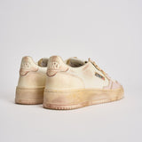 Sneakers donna Medalist vintage bianche e rosa AVLW SV08 AUTRY 