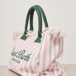 Borsa donna Vanity a righe rosa VANITY 03754H MC2 SAINT BARTH 