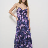 Abito donna lungo Sabba floreale RO0380FC B1J07EPEL MARANT ETOILE 