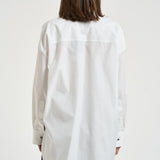 Camicia donna con pieghe bianca GWP02599 P00232310359 GOLDEN GOOSE 