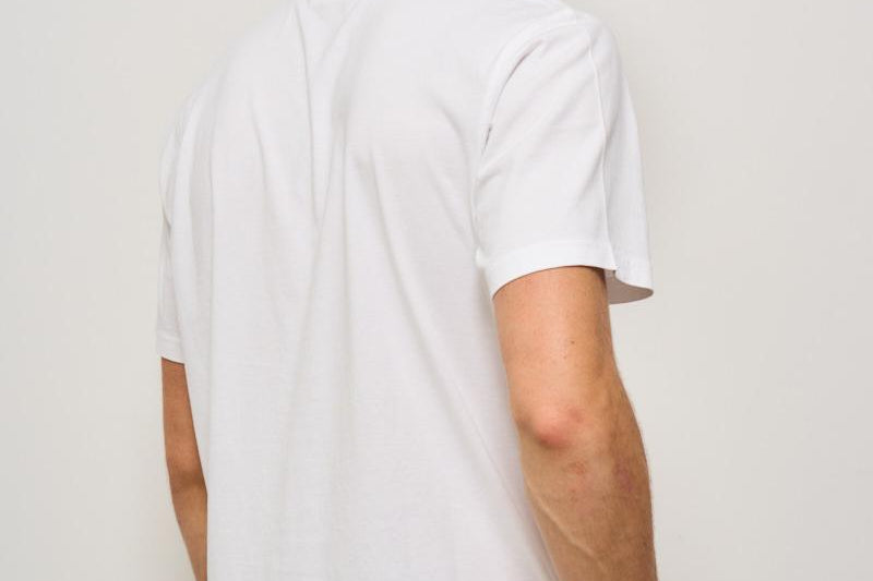 T-shirt uomo bianca con Spritz SPRITZPLEASE 01NEMB MC2 SAINT BARTH 