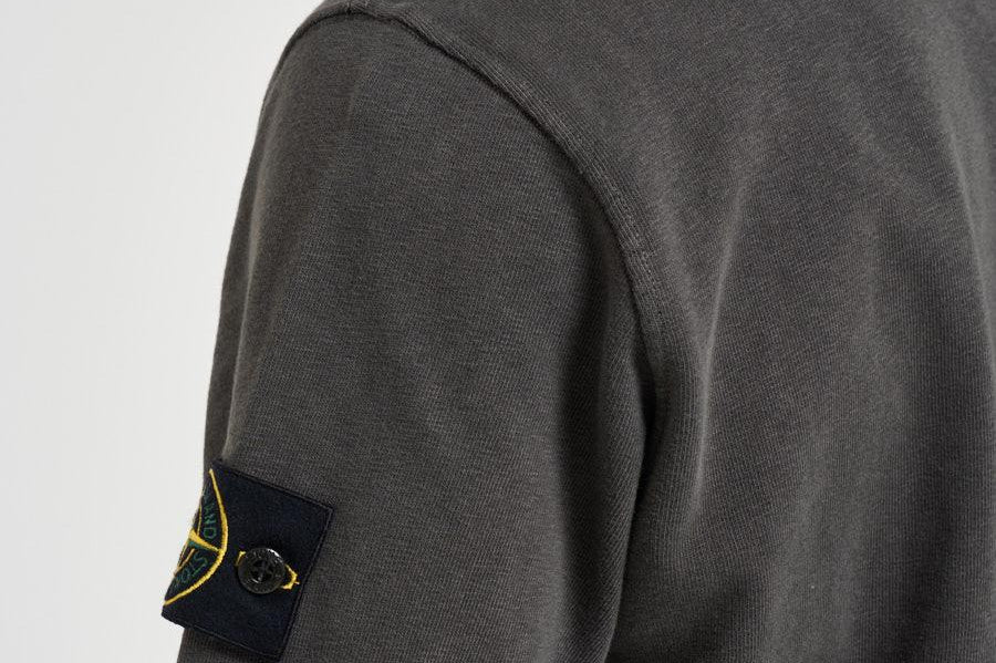 Felpa uomo girocollo grigio antracite 6100034 S0060V0165 STONE ISLAND 