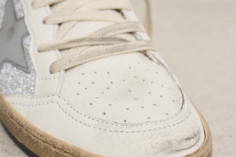 Sneakers donna Ball Star silver GWF00327 F00685610757 GOLDEN GOOSE 