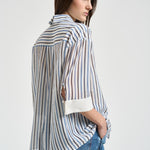 Camicia donna Gracia a righe Y6SK54 RG104 SEMICOUTURE 